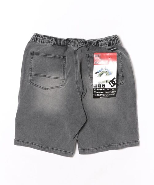 DC（ディーシー）の「DC/ディーシー ショーツ 26 WIDE SHORT DWS261015（その他パンツ・メンズ・ライトブラック/ライトインディゴブルー・XL/M/L）」の5枚目の写真
