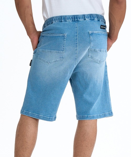 DC（ディーシー）の「DC/ディーシー ショーツ 26 WIDE SHORT DWS261015（その他パンツ・メンズ・ライトブラック/ライトインディゴブルー・XL/M/L）」の4枚目の写真