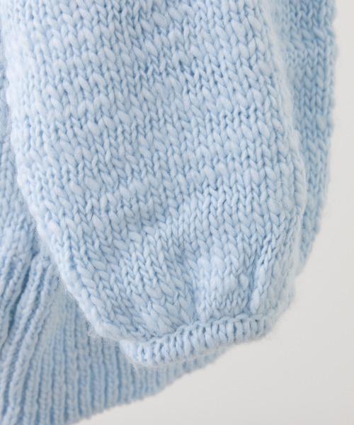 Seemi. byNICECLAUP（ シーミーバイナイスクラップ）の「【Seemi.】スラブニットチュニックワンピース（チュニック・レディース・アイボリー/グレイッシュベージュ/サックスブルー・FREE）」の6枚目の写真