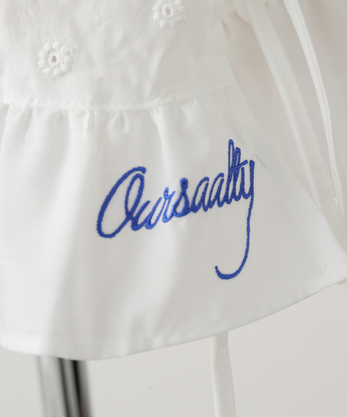 U by SPICK&SPAN（ユーバイスピックアンドスパン）の「【OURSAALTY / アワソルティ】 Aloha Wrap Cover Up（スカート・レディース・ホワイト・FREE）」の10枚目の写真