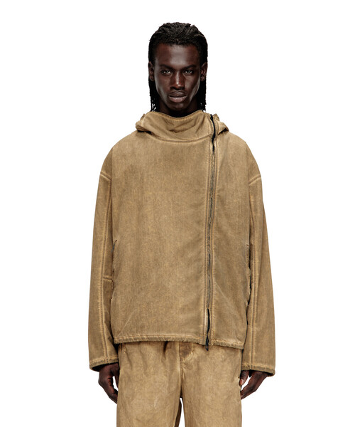 DIESEL(ディーゼル)の「メンズ フード付きジャケット J-SQUAD-TREAT(その他アウター・メンズ・ベージュ系その他・50/48/46)」の2枚目の写真