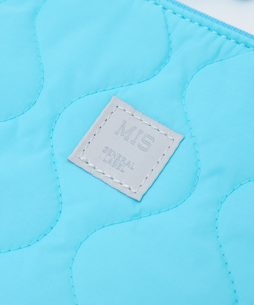 MIS（エムアイエス）の「【MIS/エムアイエス】ミリタリーキルトサコッシュ / 2WAY（ボディバッグ/ウエストポーチ・レディース・ピンク/ベージュ/ブラック/ブルー・フリー）」の19枚目の写真