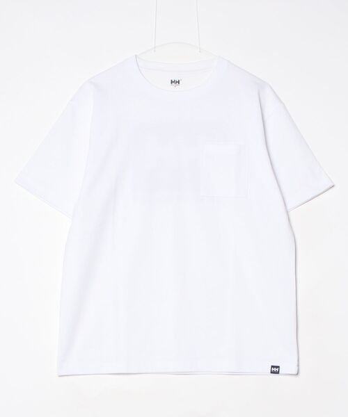 HELLY HANSEN（ヘリーハンセン）の「【HELLY HANSEN】S/S Be With Water Logo Tee（Tシャツ/カットソー・メンズ・ホワイト/ネイビー・MEDIUM/LARGE/X-LARGE）」の3枚目の写真