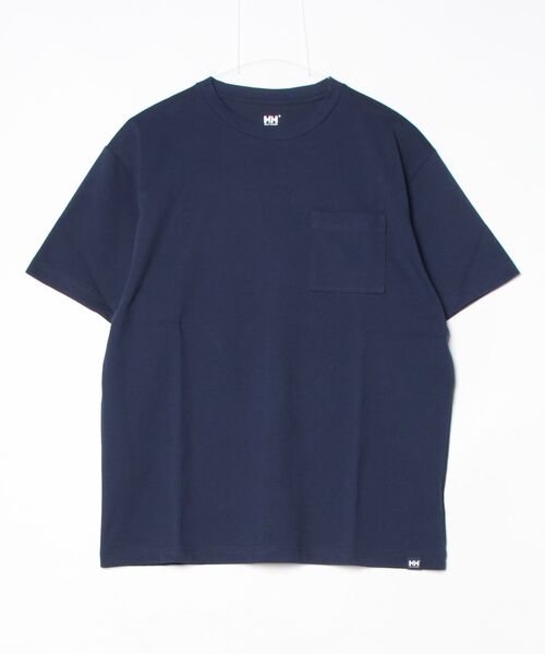 HELLY HANSEN（ヘリーハンセン）の「【HELLY HANSEN】S/S Be With Water Logo Tee（Tシャツ/カットソー・メンズ・ホワイト/ネイビー・MEDIUM/LARGE/X-LARGE）」の5枚目の写真
