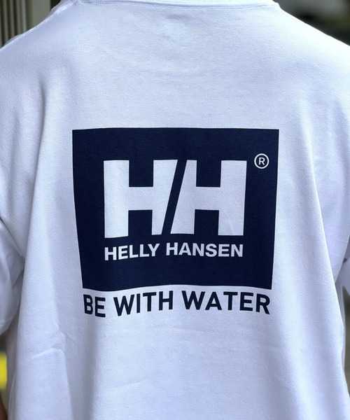HELLY HANSEN(ヘリーハンセン)の「【HELLY HANSEN】S/S Be With Water Logo Tee(Tシャツ/カットソー・メンズ・ホワイト/ネイビー・MEDIUM/LARGE/X-LARGE)」の8枚目の写真