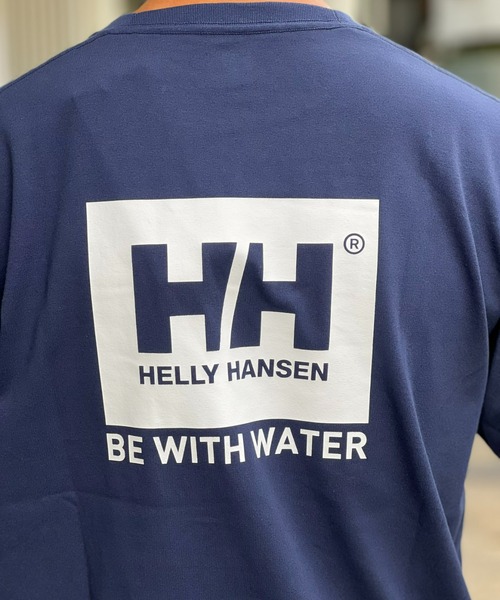 HELLY HANSEN(ヘリーハンセン)の「【HELLY HANSEN】S/S Be With Water Logo Tee(Tシャツ/カットソー・メンズ・ホワイト/ネイビー・MEDIUM/LARGE/X-LARGE)」の11枚目の写真
