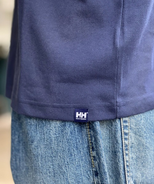 HELLY HANSEN(ヘリーハンセン)の「【HELLY HANSEN】S/S Be With Water Logo Tee(Tシャツ/カットソー・メンズ・ホワイト/ネイビー・MEDIUM/LARGE/X-LARGE)」の12枚目の写真