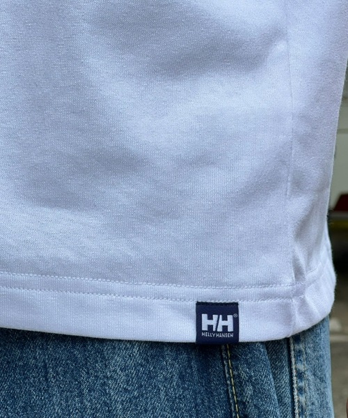 HELLY HANSEN(ヘリーハンセン)の「【HELLY HANSEN】S/S Be With Water Logo Tee(Tシャツ/カットソー・メンズ・ホワイト/ネイビー・MEDIUM/LARGE/X-LARGE)」の9枚目の写真