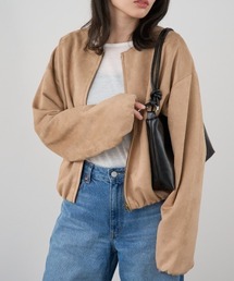 ノーカラージャケット（スエード）ファッション通販 - ZOZOTOWN