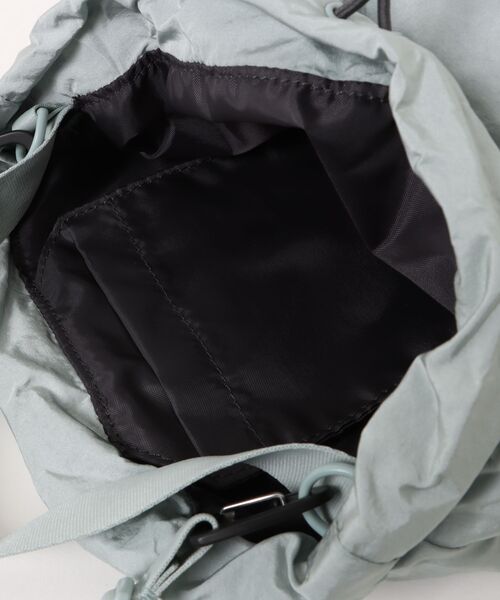adidas（アディダス）の「adidas/アディダス ショルダーバッグ 巾着バッグ マストハブス スモール バッグ 4.5L O3943（ショルダーバッグ・レディース・ブラック/ミント・FREE）」の19枚目の写真