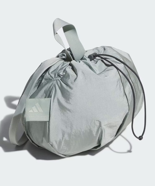 adidas（アディダス）の「adidas/アディダス ショルダーバッグ 巾着バッグ マストハブス スモール バッグ 4.5L O3943（ショルダーバッグ・レディース・ブラック/ミント・FREE）」の2枚目の写真