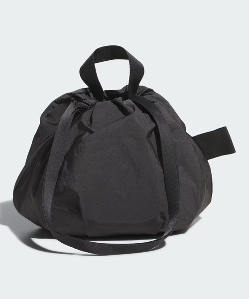 adidas（アディダス）の「adidas/アディダス ショルダーバッグ 巾着バッグ マストハブス スモール バッグ 4.5L O3943（ショルダーバッグ・レディース・ブラック/ミント・FREE）」の4枚目の写真