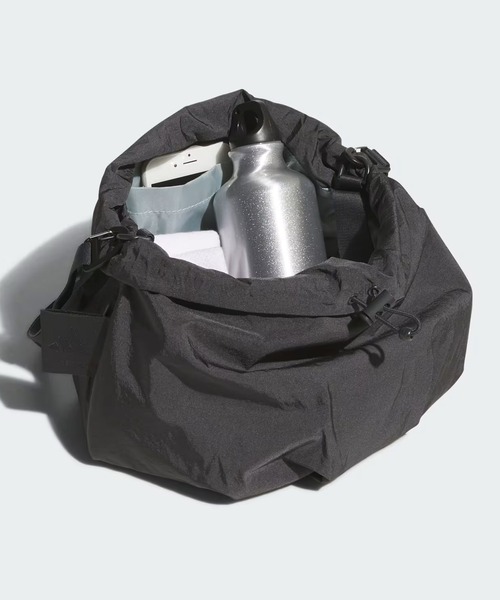 adidas（アディダス）の「adidas/アディダス ショルダーバッグ 巾着バッグ マストハブス スモール バッグ 4.5L O3943（ショルダーバッグ・レディース・ブラック/ミント・FREE）」の5枚目の写真