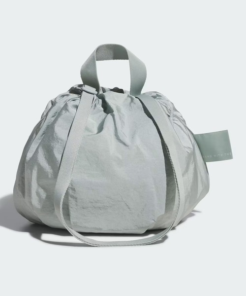 adidas（アディダス）の「adidas/アディダス ショルダーバッグ 巾着バッグ マストハブス スモール バッグ 4.5L O3943（ショルダーバッグ・レディース・ブラック/ミント・FREE）」の10枚目の写真
