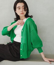 green label relaxing（グリーンレーベルリラクシング）の「【結論シリーズ】ビューティーネック2WAYカーデ ウォッシャブル（カーディガン/ボレロ）」