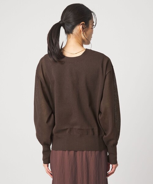 green label relaxing（グリーンレーベルリラクシング）の「【結論シリーズ】ビューティーネック2WAYカーデ ウォッシャブル（カーディガン/ボレロ・レディース・ナチュラル/ブラック/ダークブラウン/ピンク/ケリーグリーン・FREE）」の16枚目の写真