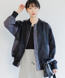 Paradise Picnic | メッシュ切替配色ブルゾン(ブルゾン)