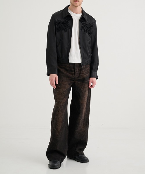 TAAKK（ターク）の「【TAAKK/ターク】Zip Blouson（ブルゾン・メンズ・ブラック・3/2）」の2枚目の写真