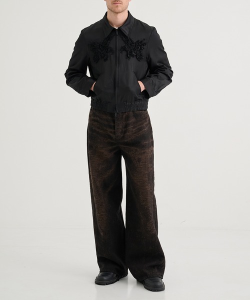 TAAKK（ターク）の「【TAAKK/ターク】Zip Blouson（ブルゾン・メンズ・ブラック・3/2）」の3枚目の写真