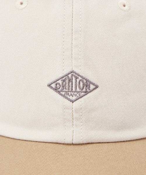 DANTON（ダントン）の「[DANTON/ダントン] 6パネル チノクロスバイカラーキャップ（キャップ・レディース・ライトベージュ/キナリ・F）」の3枚目の写真