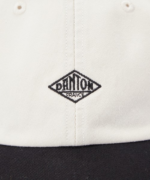 DANTON（ダントン）の「[DANTON/ダントン] 6パネル チノクロスバイカラーキャップ（キャップ・レディース・ライトベージュ/キナリ・F）」の7枚目の写真