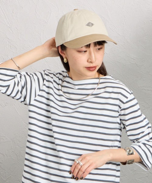 DANTON（ダントン）の「[DANTON/ダントン] 6パネル チノクロスバイカラーキャップ（キャップ・レディース・ライトベージュ/キナリ・F）」の16枚目の写真