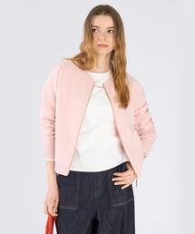 To b. by agnes b.（トゥービーバイアニエスベー）の「ニット ジップアップ ブルゾン（ブルゾン）」