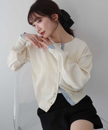 earth music&ecology | 【UVカット】カラーコンビニットカーディガン(カーディガン/ボレロ)