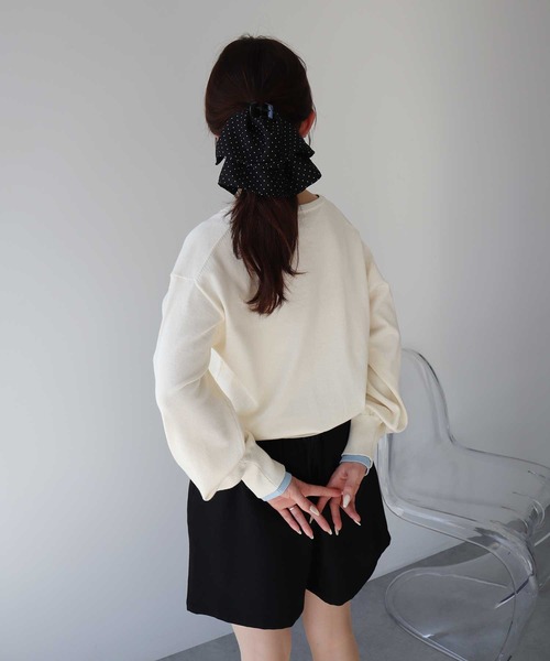 earth music&ecology（アースミュージックアンドエコロジー）の「【UVカット】カラーコンビニットカーディガン（カーディガン/ボレロ・レディース・チャコールグレー/グレー/アイボリー/ベージュ・FREE）」の14枚目の写真