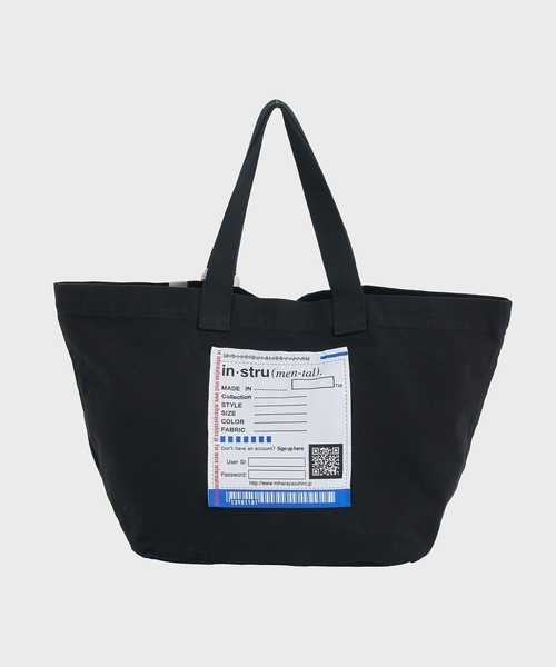 MIHARAYASUHIRO/ミハラヤスヒロ】COTTON CANVAS TOTE BAG/in・stru(men
