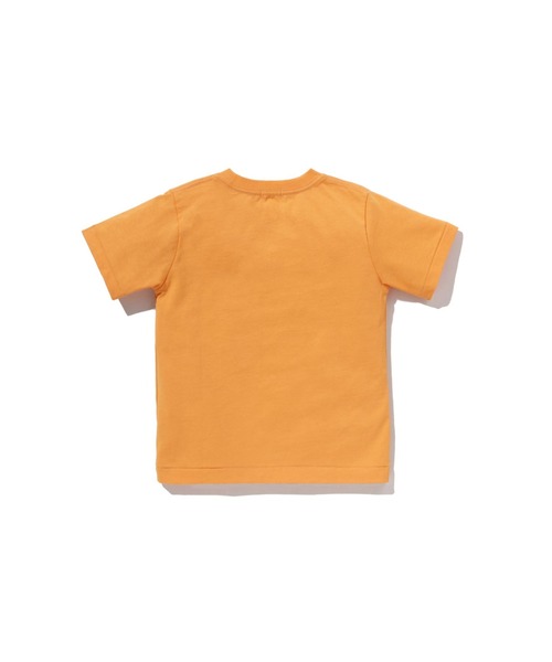 A BATHING APE（アベイシングエイプ）の「ALL BABY MILO MULTI MILO ON BIG APE TEE（Tシャツ/カットソー・キッズ・ピンク/ホワイト/ブラック/オレンジ・100/120/140/130/110/90）」の8枚目の写真