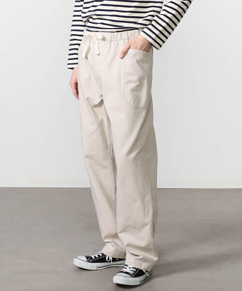 ORCIVAL（オーシバル）の「ORCIVAL | コットンカツラギ イージーパンツ MEN（その他パンツ・メンズ・ブラウン系その他/ベージュ系その他・4/5）」の15枚目の写真