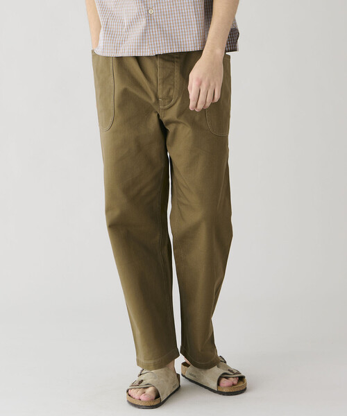 ORCIVAL（オーシバル）の「ORCIVAL | コットンカツラギ イージーパンツ MEN（その他パンツ・メンズ・ブラウン系その他/ベージュ系その他・4/5）」の19枚目の写真