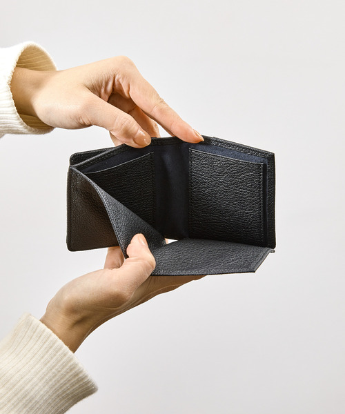 SLOW(スロウ)の「SLOW スロウ / goat-smart mini wallet- JULLIEN社マドラスゴートレザーミニウォレット 2つ折り 小さい財布 / 333S147S(財布・メンズ・ブラック/ブルー/グレー/グリーン/ベージュ/イエロー・FREE)」の10枚目の写真