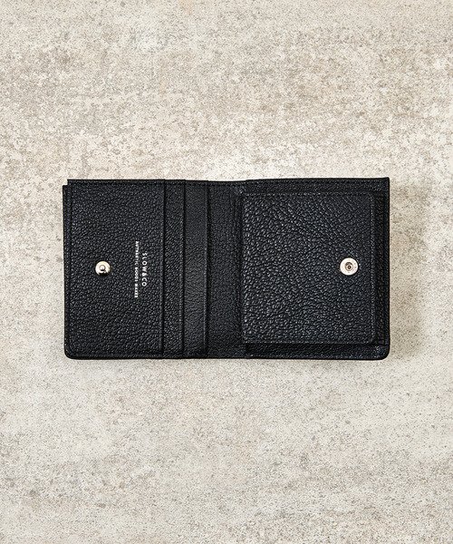 SLOW(スロウ)の「SLOW スロウ / goat-smart mini wallet- JULLIEN社マドラスゴートレザーミニウォレット 2つ折り 小さい財布 / 333S147S(財布・メンズ・ブラック/ブルー/グレー/グリーン/ベージュ/イエロー・FREE)」の14枚目の写真