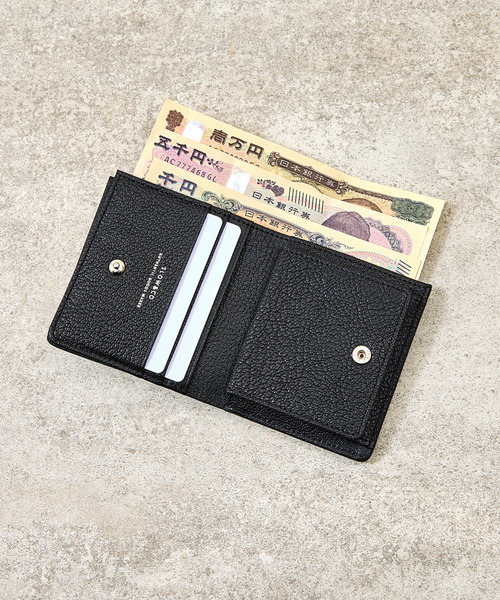 SLOW(スロウ)の「SLOW スロウ / goat-smart mini wallet- JULLIEN社マドラスゴートレザーミニウォレット 2つ折り 小さい財布 / 333S147S(財布・メンズ・ブラック/ブルー/グレー/グリーン/ベージュ/イエロー・FREE)」の18枚目の写真