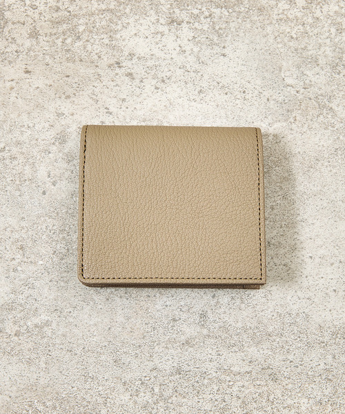 SLOW(スロウ)の「SLOW スロウ / goat-smart mini wallet- JULLIEN社マドラスゴートレザーミニウォレット 2つ折り 小さい財布 / 333S147S(財布・メンズ・ブラック/ブルー/グレー/グリーン/ベージュ/イエロー・FREE)」の21枚目の写真