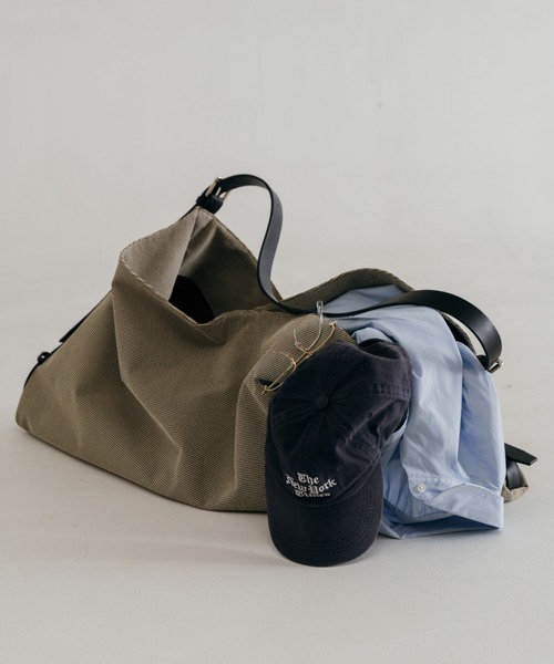 CREDONA（クレドナ）の「CHECK JQ MESSENGER BAG/チェックジャガードメッセンジャーバッグ（メッセンジャーバッグ・レディース・ベージュ/ブラウン・FREE）」の2枚目の写真
