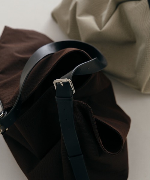 CREDONA（クレドナ）の「CHECK JQ MESSENGER BAG/チェックジャガードメッセンジャーバッグ（メッセンジャーバッグ・レディース・ベージュ/ブラウン・FREE）」の19枚目の写真