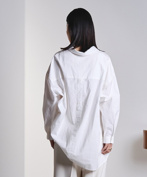 ROSE BUD(ローズバッド)の「(GENE HEAVENS)BUST AND WAIST 3WAY TIE SHIRT(シャツ/ブラウス・レディース・ホワイト/ブルー・ONE SIZE)」の19枚目の写真