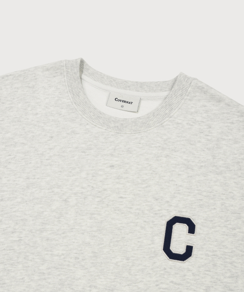 COVERNAT(カバーナット)の「Cロゴ スウェット ヘザーグレー(スウェット・メンズ・その他・SMALL/MEDIUM/LARGE/X-LARGE/XX-LARGE/X-SMALL)」の6枚目の写真