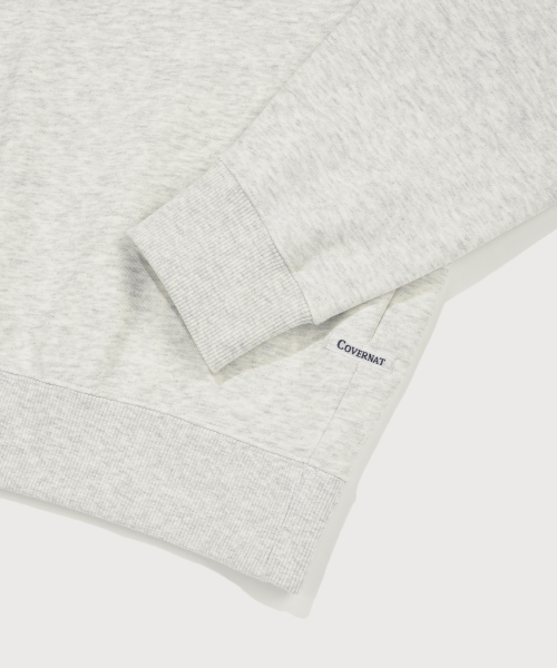COVERNAT(カバーナット)の「Cロゴ スウェット ヘザーグレー(スウェット・メンズ・その他・SMALL/MEDIUM/LARGE/X-LARGE/XX-LARGE/X-SMALL)」の4枚目の写真