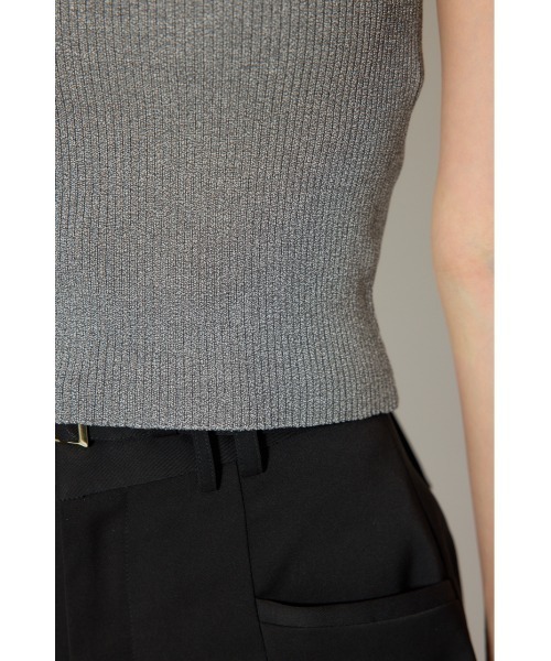 rienda（リエンダ）の「レースディティールニットカーディガンセット 春服（カーディガン/ボレロ・レディース・グレー/ブラック/レッド・FREE）」の8枚目の写真