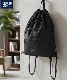 Lazar（ラザル）の「Reebok/リーボック ナイロン 2Way ドローコード ロゴ ワンポイント刺繍 ナップサック/巾着バッグ/バックパック リュックサック/トートバッグ/レディース メンズ（ショルダーバッグ）」