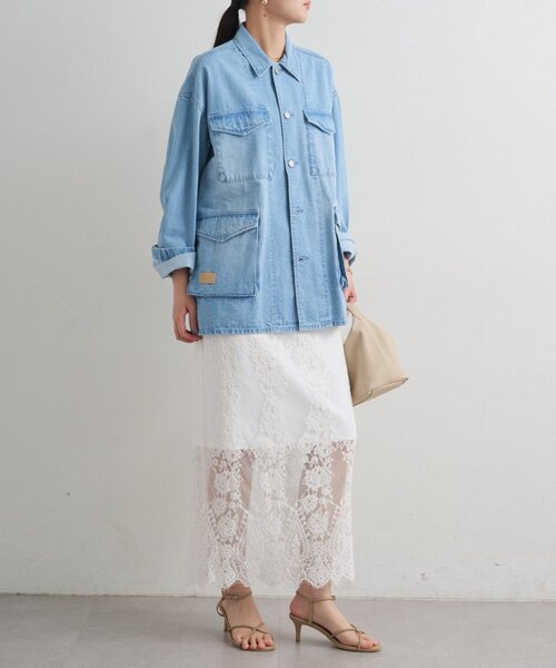 LOUNGEDRESS（ラウンジドレス）の「【ainode/アイノデ】カバーオール（その他アウター・レディース・ブラック/ブルー・FREE）」の12枚目の写真