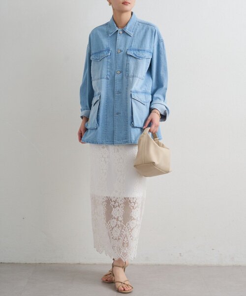 LOUNGEDRESS（ラウンジドレス）の「【ainode/アイノデ】カバーオール（その他アウター・レディース・ブラック/ブルー・FREE）」の13枚目の写真