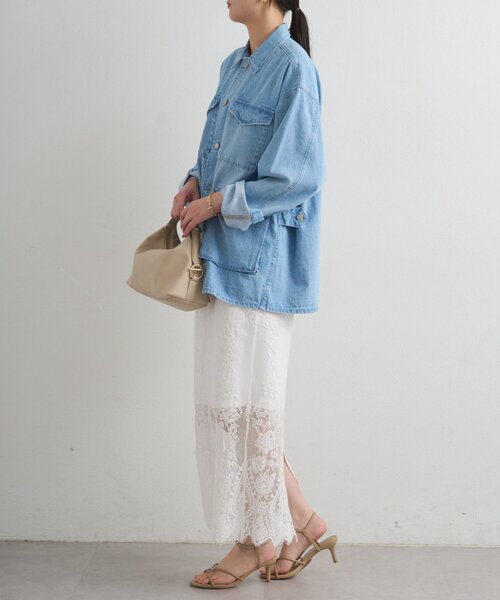 LOUNGEDRESS（ラウンジドレス）の「【ainode/アイノデ】カバーオール（その他アウター・レディース・ブラック/ブルー・FREE）」の14枚目の写真