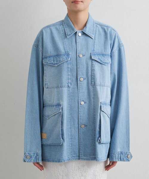 LOUNGEDRESS（ラウンジドレス）の「【ainode/アイノデ】カバーオール（その他アウター・レディース・ブラック/ブルー・FREE）」の19枚目の写真