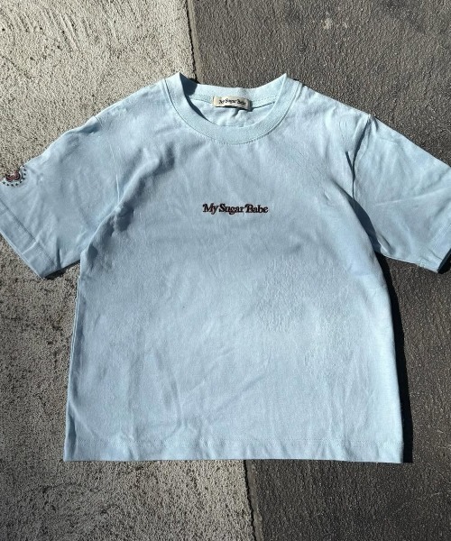 セール】Spray processing T（Tシャツ/カットソー）｜My sugar Babe