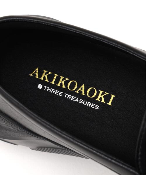 AKIKOAOKI(アキコアオキ)の「AKIKOAOKI /アキコアオキ/別注Regulated Gravity(ローファー・レディース・ブラック・35/36/37/38/39)」の9枚目の写真